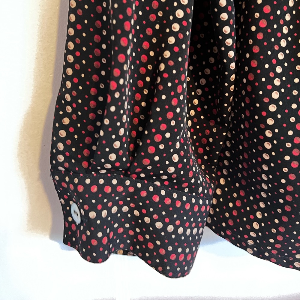 Lovely Vintage Notations Button Down - image 5
